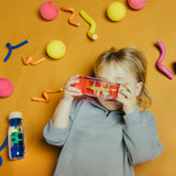 Petit Boum Sensory Move Bottle - Spiral Pink