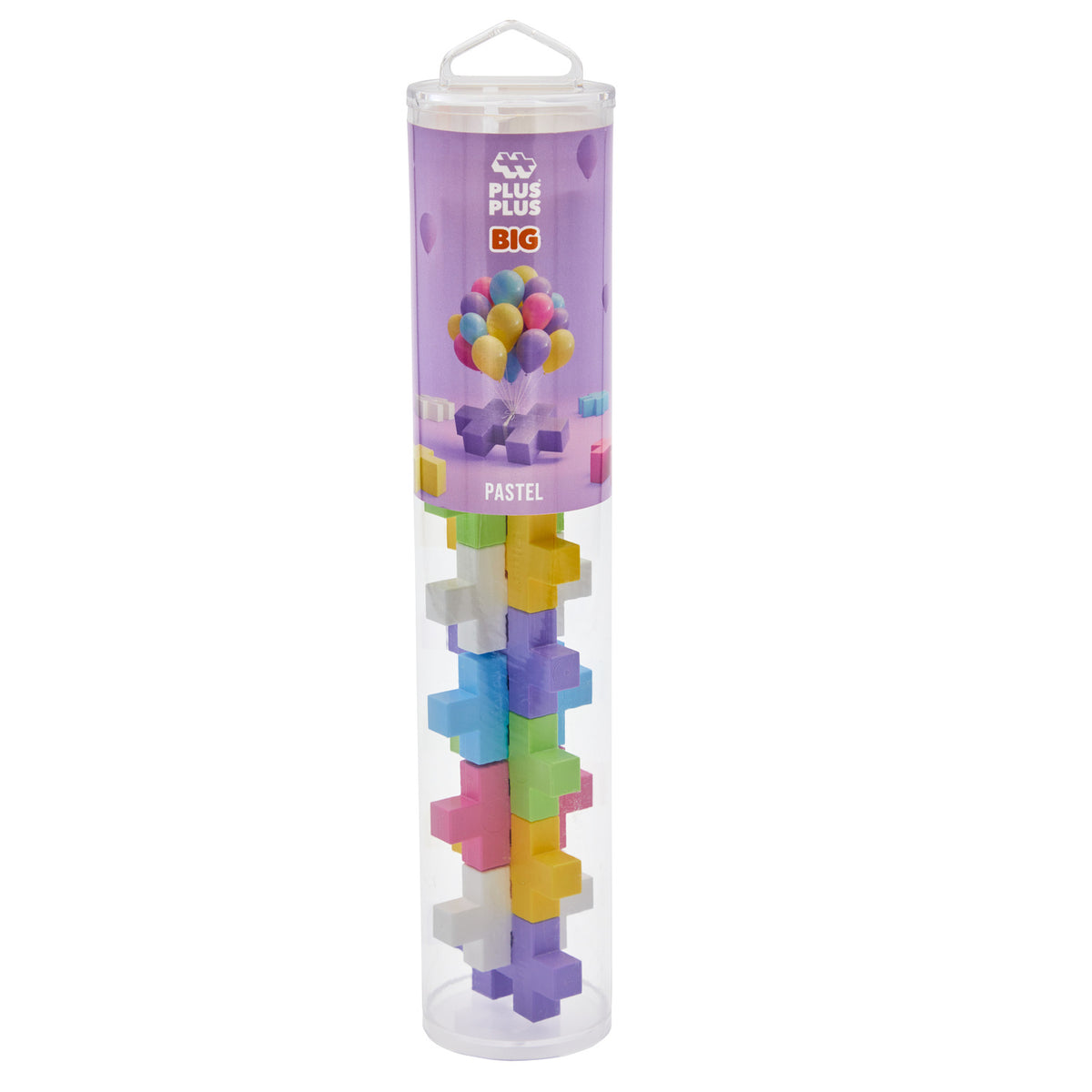 Plus Plus BIG Tube Pastel 15