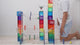CONNETIX Magnetic Tiles RAINBOW Ball Run Pack 92 pcs.