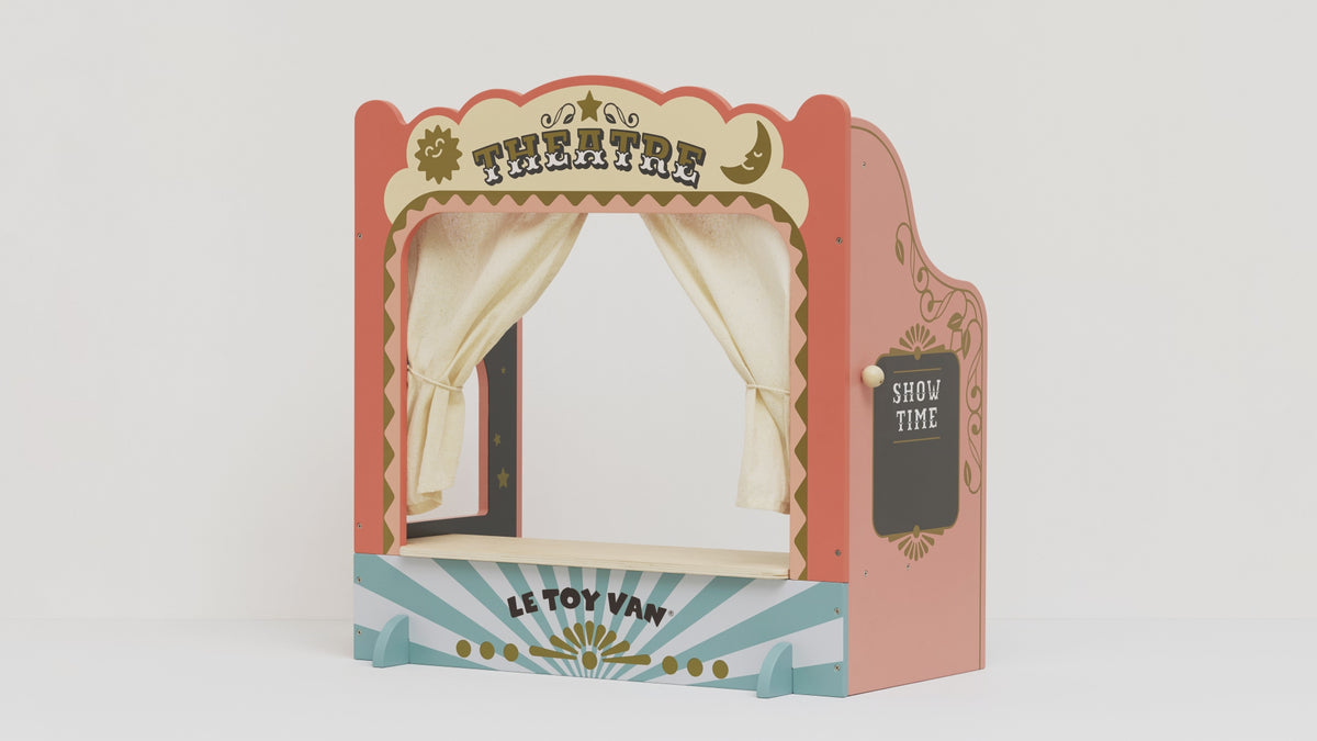 Tabletop Puppet Wooden Theatre