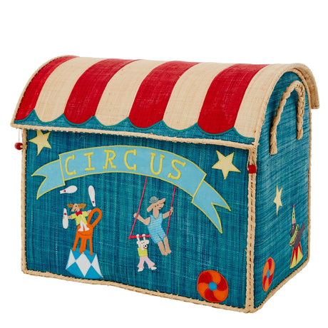 Raffia Toy Basket - Circus Set of 3