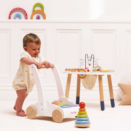 Rainbow Baby Walker & Blocks
