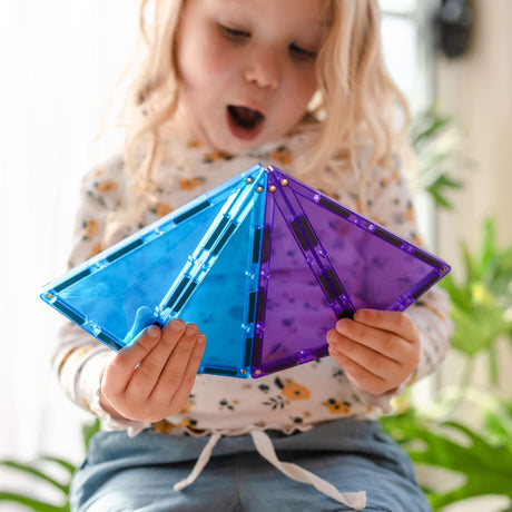 CONNETIX Magnetic Tiles RAINBOW Geometry Pack 30 pcs.