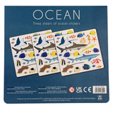 Rex London Shark stickers (3 sheets) - Ocean animals