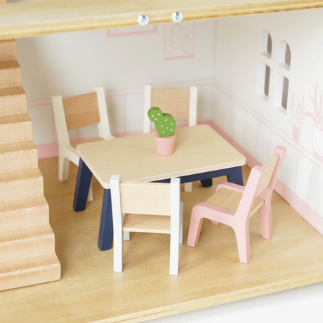Roseheart Wooden Dolls House & Furniture