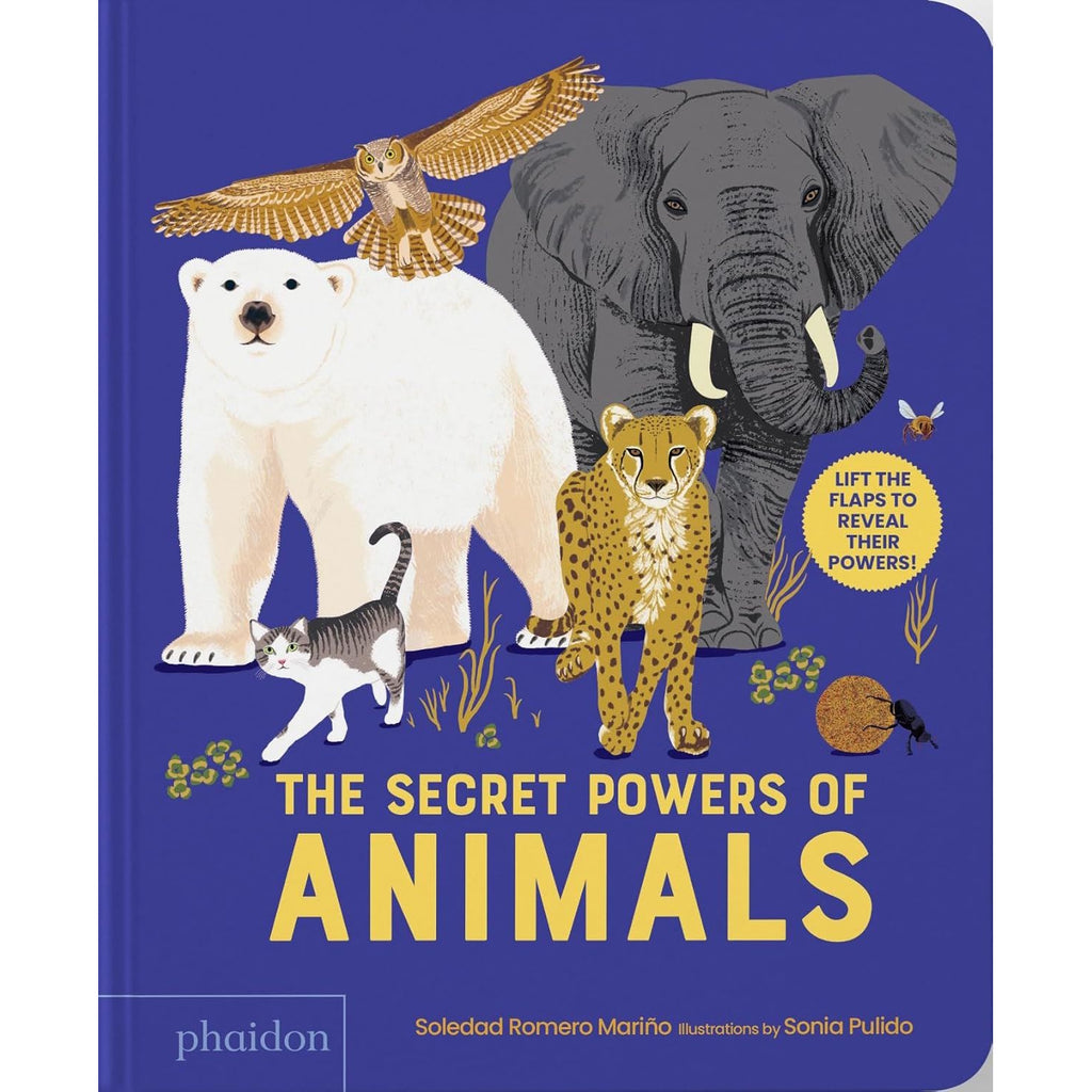 An engaging, interactive book filled with fun facts and flaps to lift, revealing the surprising superpowers of animals.