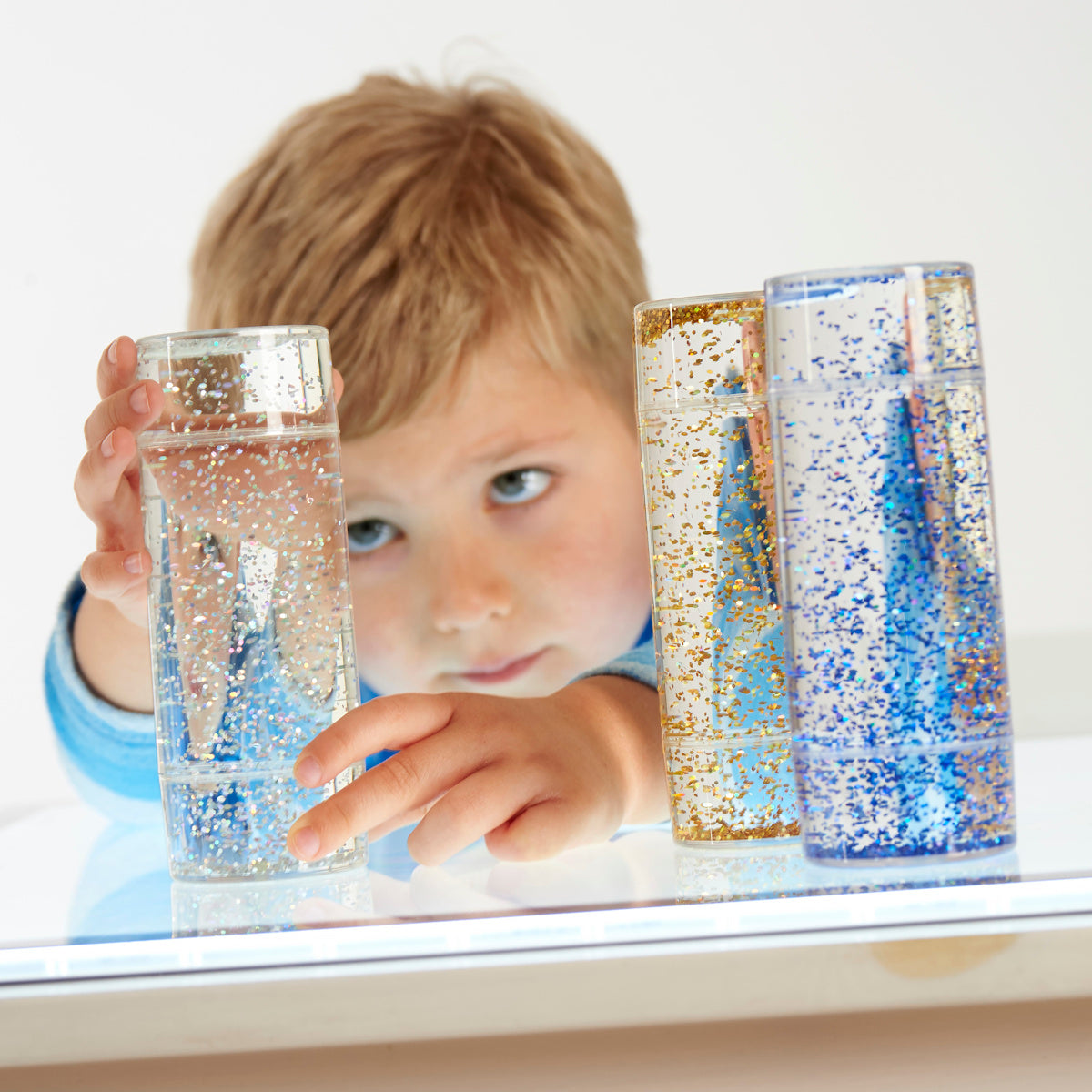 *Wonky* Sensory Glitter Storm Set
