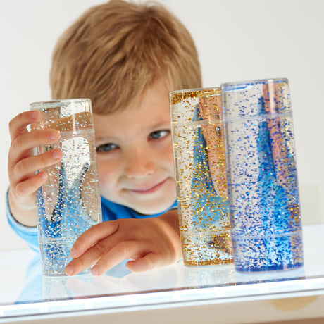 *Wonky* Sensory Glitter Storm Set