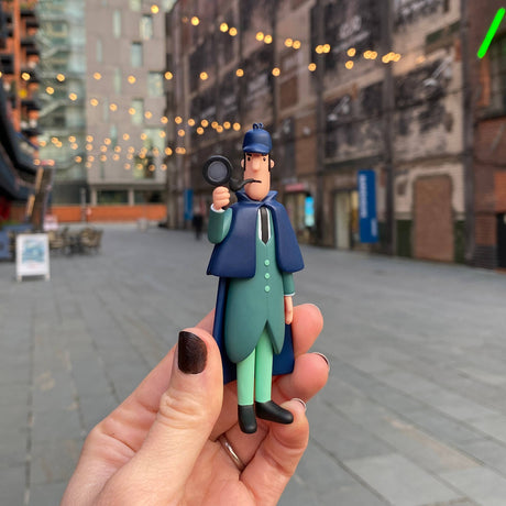 Sherlock - Collectable London Figure Literary Book Lovers