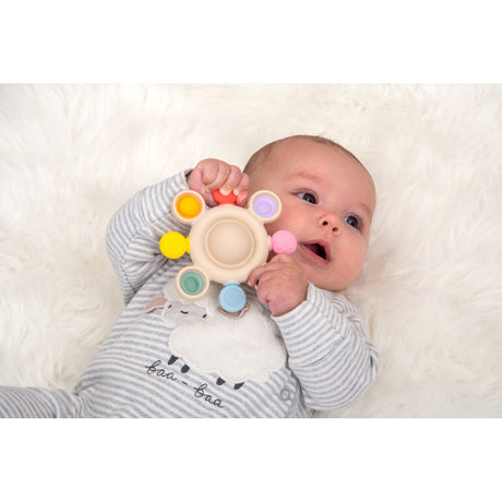Silisoft Pop Teether (Rainbow)