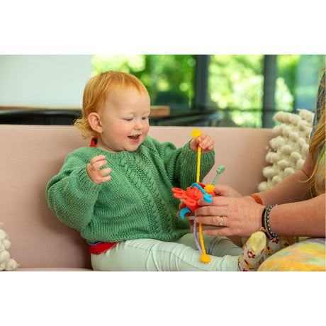 Silisoft Zip Pull Toy (Rainbow)