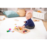 Small Wooden Mirror Tray