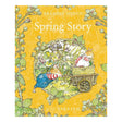 Book cover for "Spring Story" by Jill Barklem, showing a mouse pushing another mouse in a wooden cart.