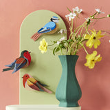 Studio Roof Garden Birds Blue Tits
