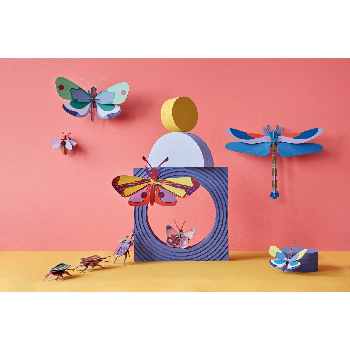 Studio Roof Insects Big - Giant Dragonfly Blue