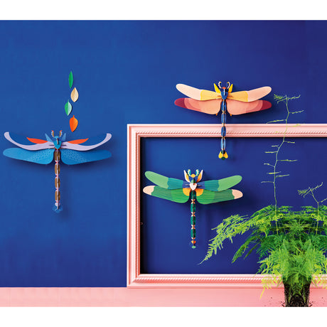 Studio Roof Insects Big - Giant Dragonfly Blue
