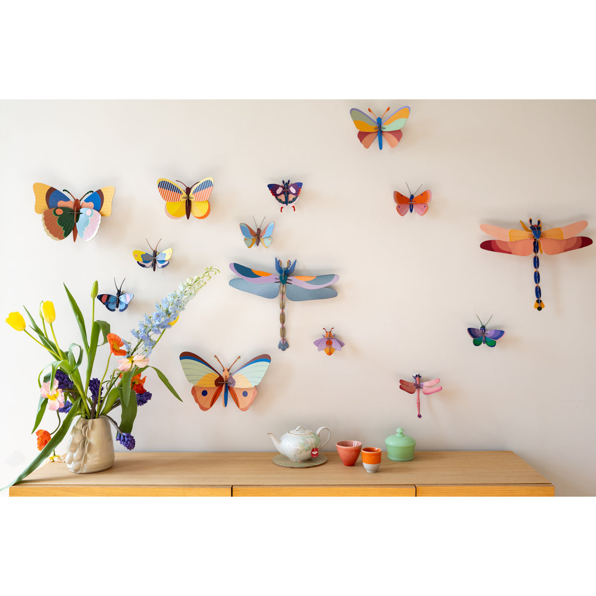 Studio Roof Insects Big - Giant Dragonfly Blue