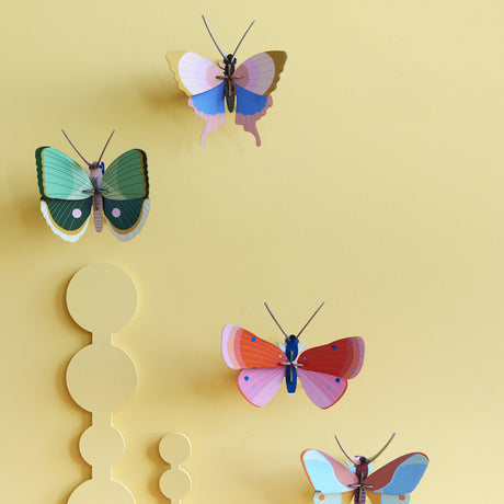 Studio Roof Insects Small - Gold Rim Butterfly