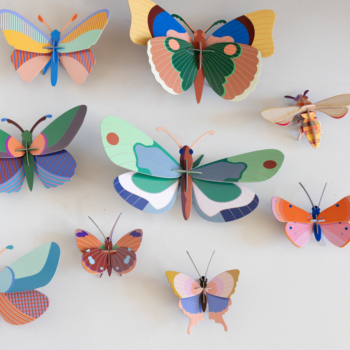 Studio Roof Insects Small - Gold Rim Butterfly