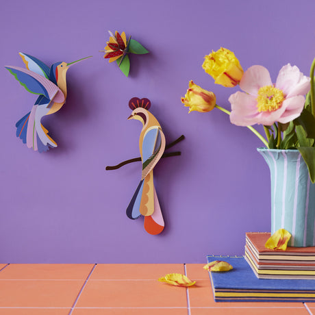 *Wonky* Studio Roof Paradise Bird Hummingbird