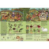 A colorful and engaging book that takes readers on a global culinary adventure, exploring unique foods, flavors, and dining traditions from various countries.