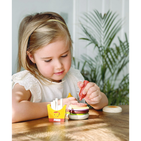 Take Out Burger Play Food Set