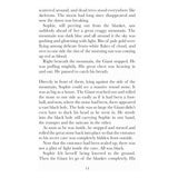 An inside page of The BFG numbered 14, containing paragraphs describing the giant rolling away a massive stone to reveal the cave entrance.