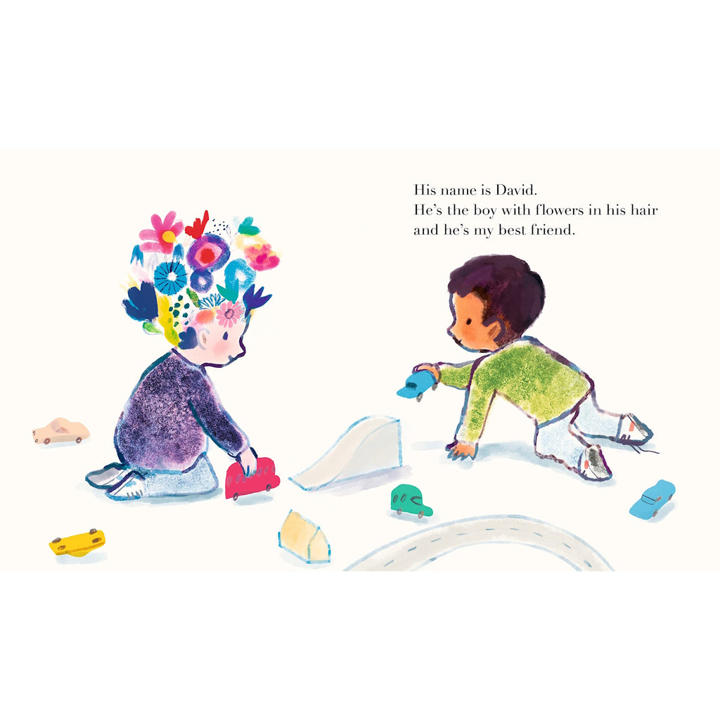 A heartwarming and beautifully illustrated story about a boy who learns to embrace his uniqueness, featuring vibrant imagery and a message of self-acceptance.