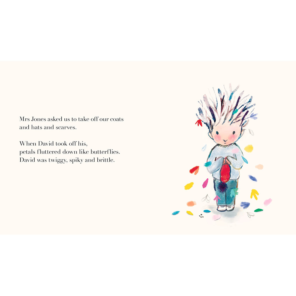 A heartwarming and beautifully illustrated story about a boy who learns to embrace his uniqueness, featuring vibrant imagery and a message of self-acceptance.