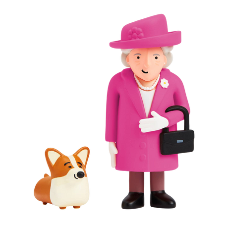 The Queen & Royal Corgi Collectible