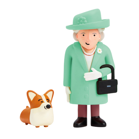 The Queen & Royal Corgi Collectible