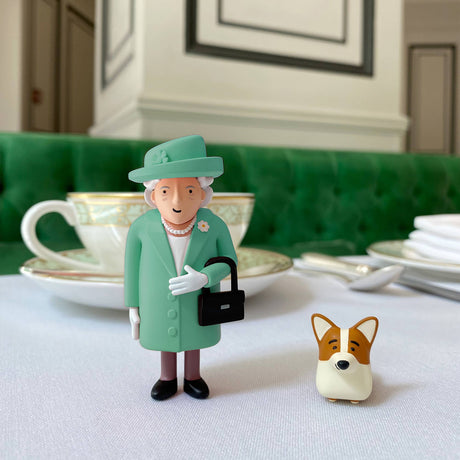The Queen & Royal Corgi Collectible