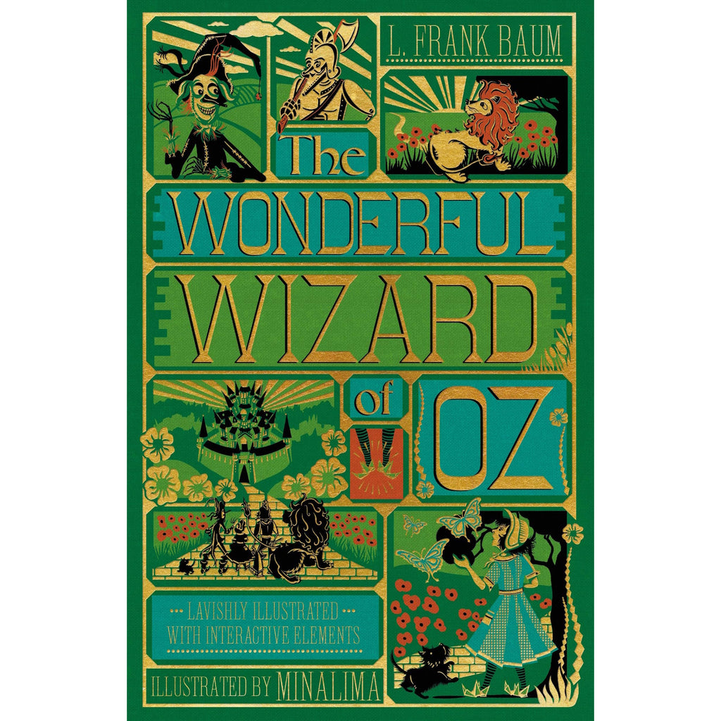 A stunning, interactive edition of L. Frank Baum’s classic tale, featuring intricate illustrations and magical pop-up elements by the renowned design studio Minalima.