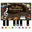 The Story Orchestra I Can Play book cover with colorful piano keys, musical notes, and whimsical illustrations.