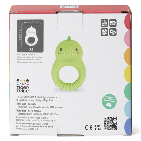 Tiger Tribe Silicone Teether - Dino
