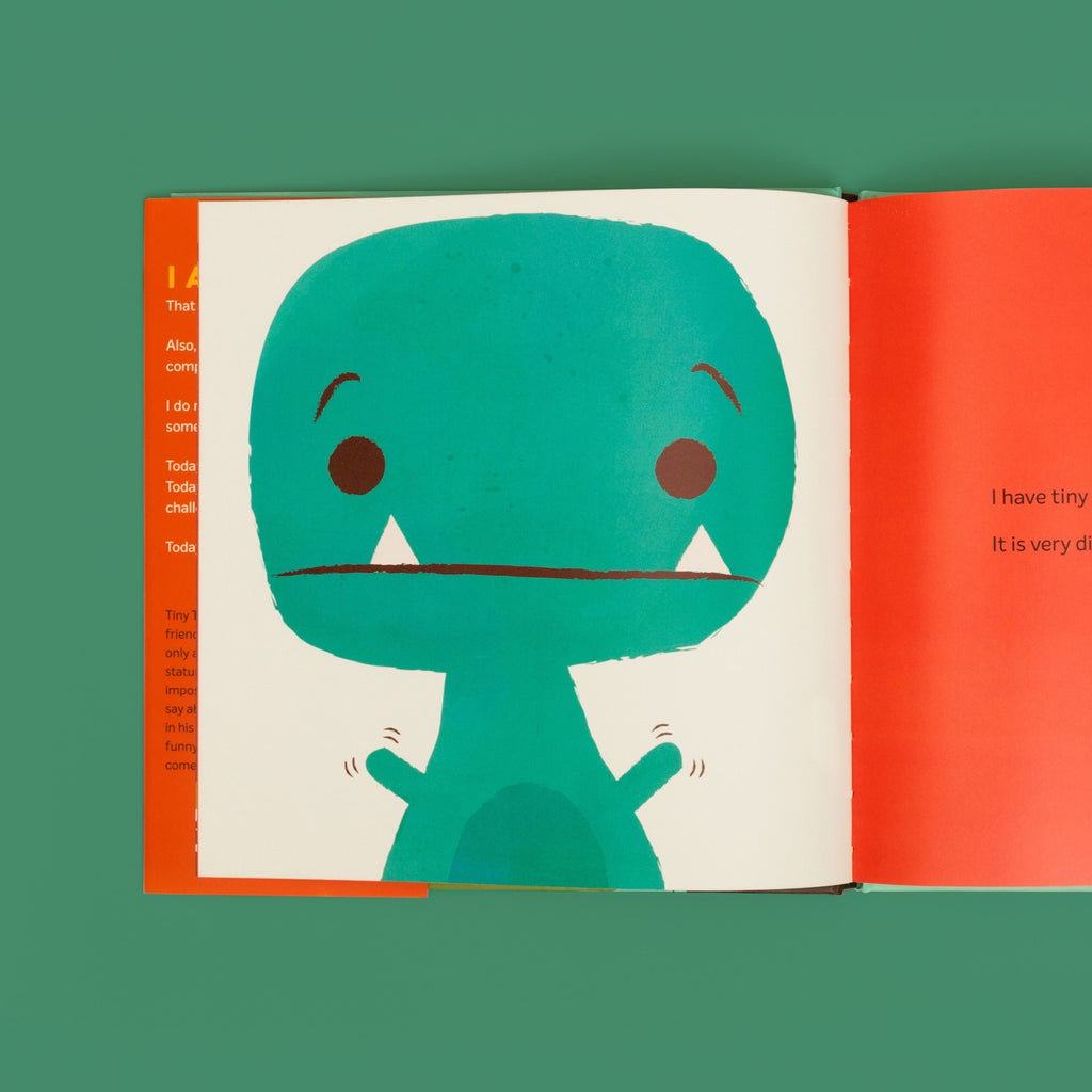 A heartwarming story about Tiny T. Rex's efforts to give his friend a big hug, filled with charming illustrations and a message about friendship and perseverance.