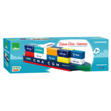 Vilac wooden CMA CGM container ship toy with colorful blocks in original packaging for kids aged 3 and up.