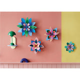 Wall Art Flowers - Deluxe Plum Granita