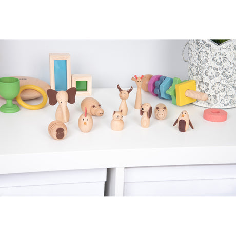 Wooden Animal Friends