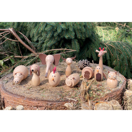 Wooden Animal Friends