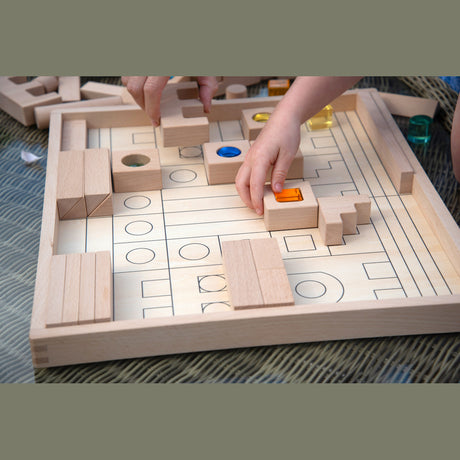 Wooden Building Gem Blocks-82