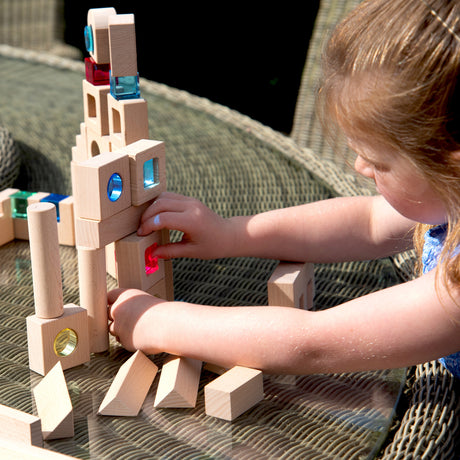 Wooden Building Gem Blocks-82