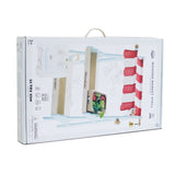 Packaging box for a Le Toy Van wooden market stall toy with accessories pictured on the front.