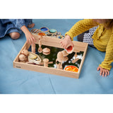 Wooden Mirror Tray