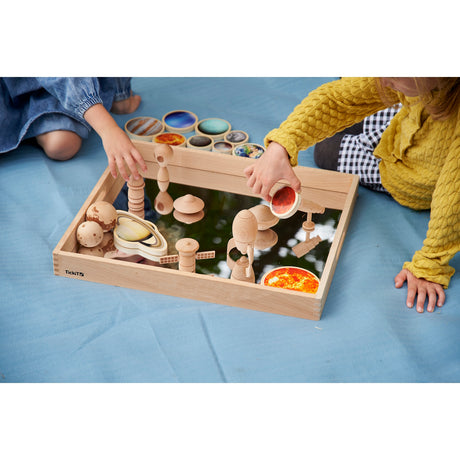 Wooden Mirror Tray
