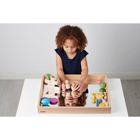 Wooden Mirror Tray