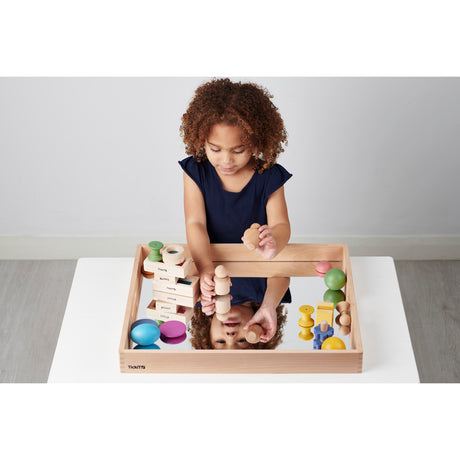Wooden Mirror Tray