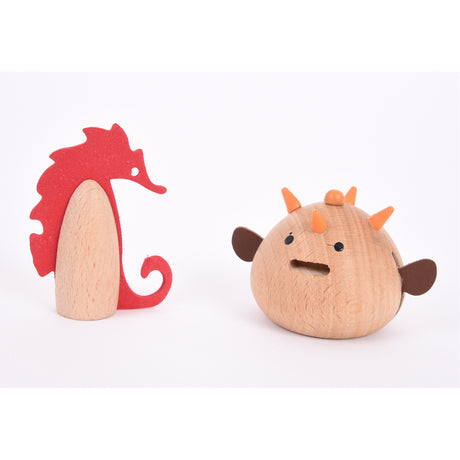 Wooden Sea Creatures