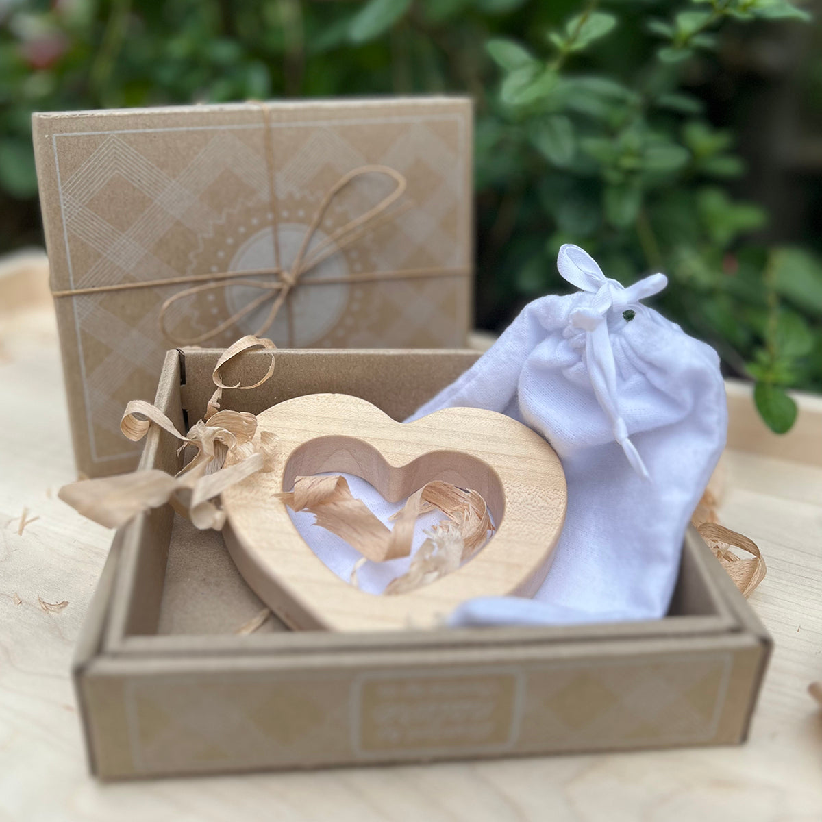 Wooden Story - Wooden Teether Love