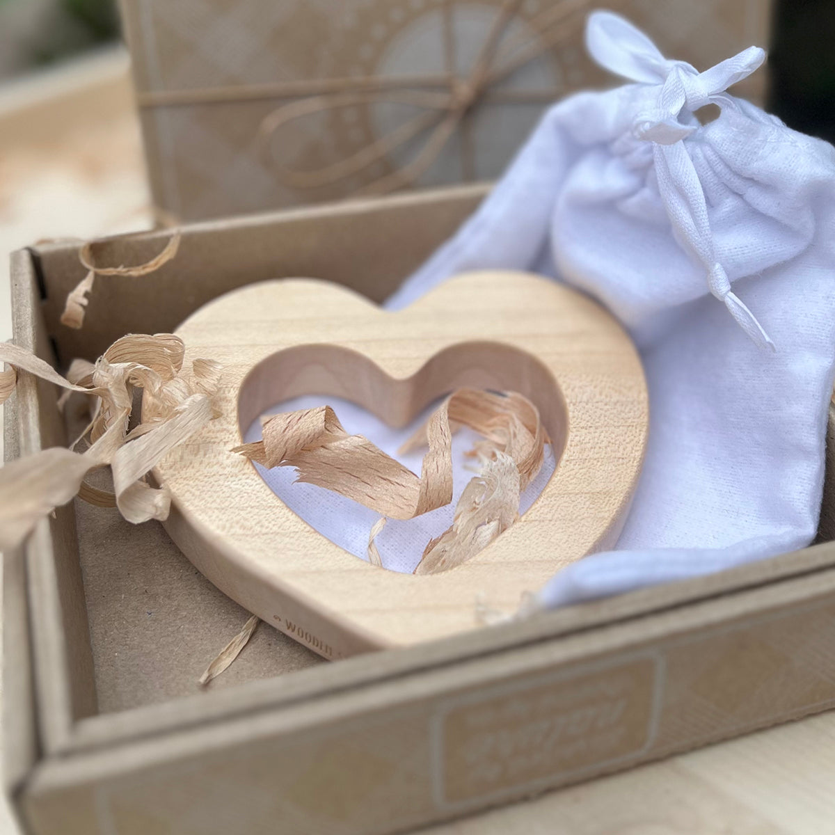 Wooden Story - Wooden Teether Love